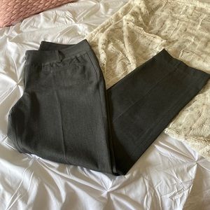 Express straight leg trousers.